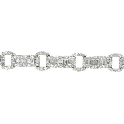 5.00ct Emerald Cut Diamond Bracelet