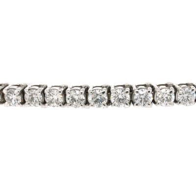 8.85ct Round Cut Diamond Tennis Bracelet