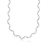 6.07ct Round Brilliant Cut Diamond Necklace