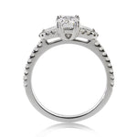 1.36ct Emerald Cut Diamond Engagement Ring