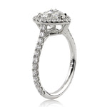 2.52ct Heart Shaped Diamond Engagement Ring