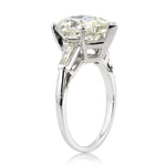 5.38ct Pear Shaped Diamond Engagement Ring