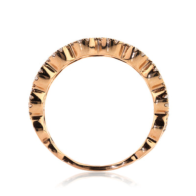 1.40ct Round Brilliant Cut Diamond Ring in 14k Rose Gold