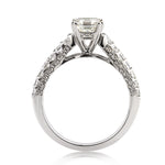 2.36ct Emerald Cut Diamond Engagement Ring
