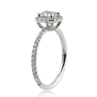 1.80ct Cushion Cut Diamond Engagement Ring