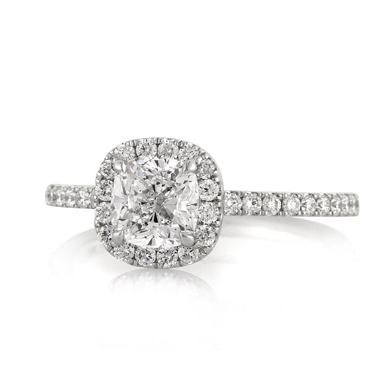 1.60ct Cushion Cut Diamond Engagement Ring