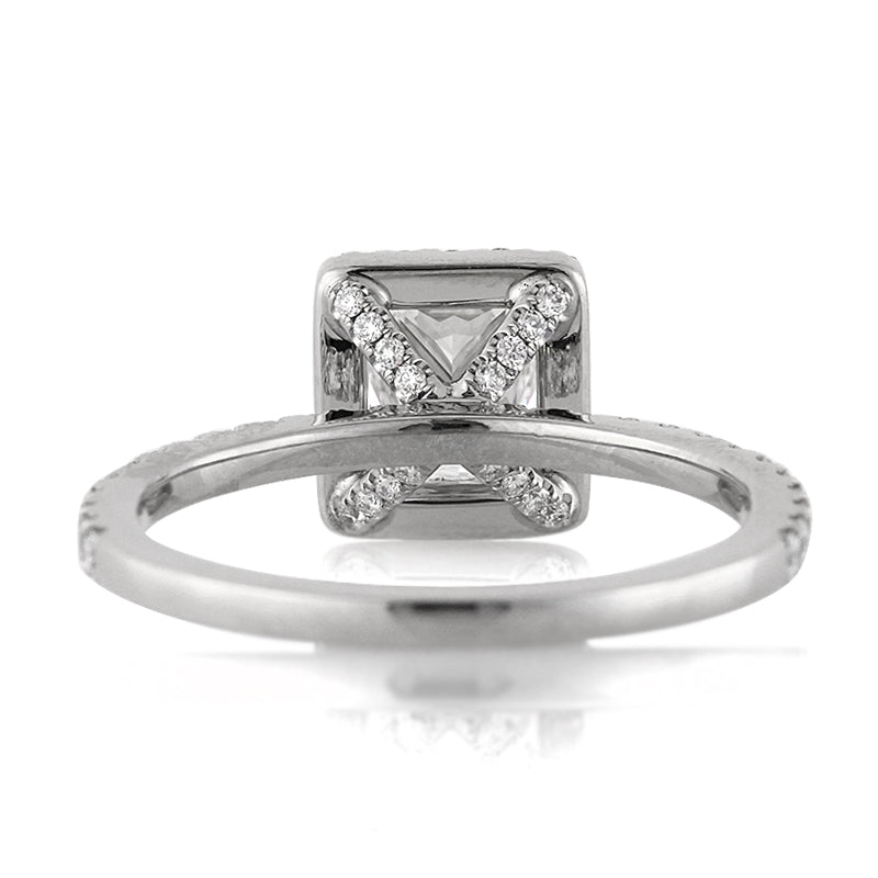 1.90ct Princess Cut Diamond Engagement Ring