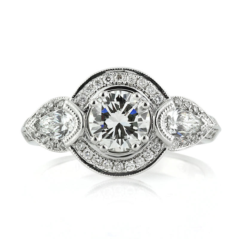 1.82ct Round Brilliant Cut Diamond Engagement Ring