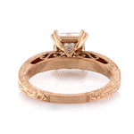 2.44ct Princess Cut Diamond Engagement Ring