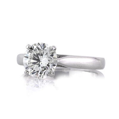 2.07ct Round Brilliant Cut Diamond Engagement Ring