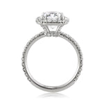 3.91ct Cushion Cut Diamond Engagement Ring