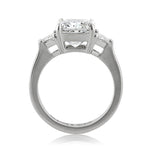 5.42ct Radiant Cut Diamond Engagement Ring