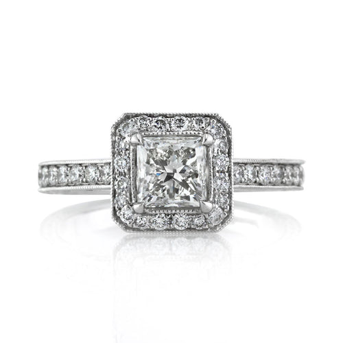 2.31ct Princess Cut Diamond Engagement Ring