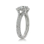 2.67ct Heart Shaped Diamond Engagement Ring