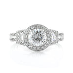 1.69ct Round Brilliant Cut Diamond Engagement Ring