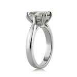 3.01ct Emerald Cut Diamond Solitaire Engagement Ring