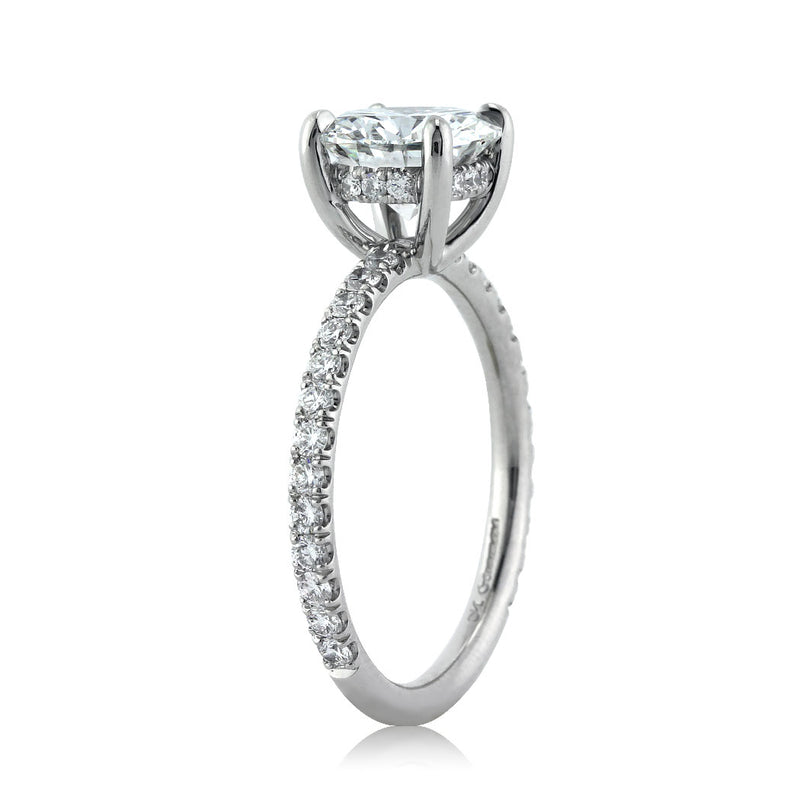 2.37ct Round Brilliant Cut Diamond Engagement Ring