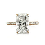 5.03ct Radiant Cut Diamond Engagement Ring