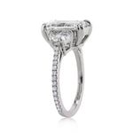 5.04ct Radiant Cut Diamond Engagement Ring