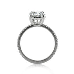 3.46ct Pear Shaped Diamond Engagement Ring
