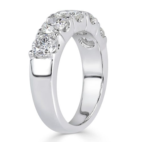1.90ct Round Brilliant Cut Five-Stone Diamond Ring in 14k White Gold