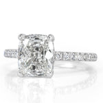 2.61ct Old Mine Cut Diamond Engagement Ring
