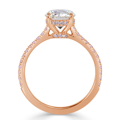 1.88ct Round Brilliant Cut Diamond Engagement Ring