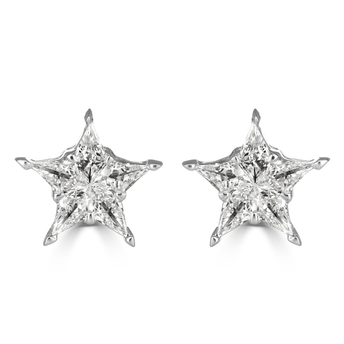 0.17ct Diamond Star Stud Earrings – Mark Broumand