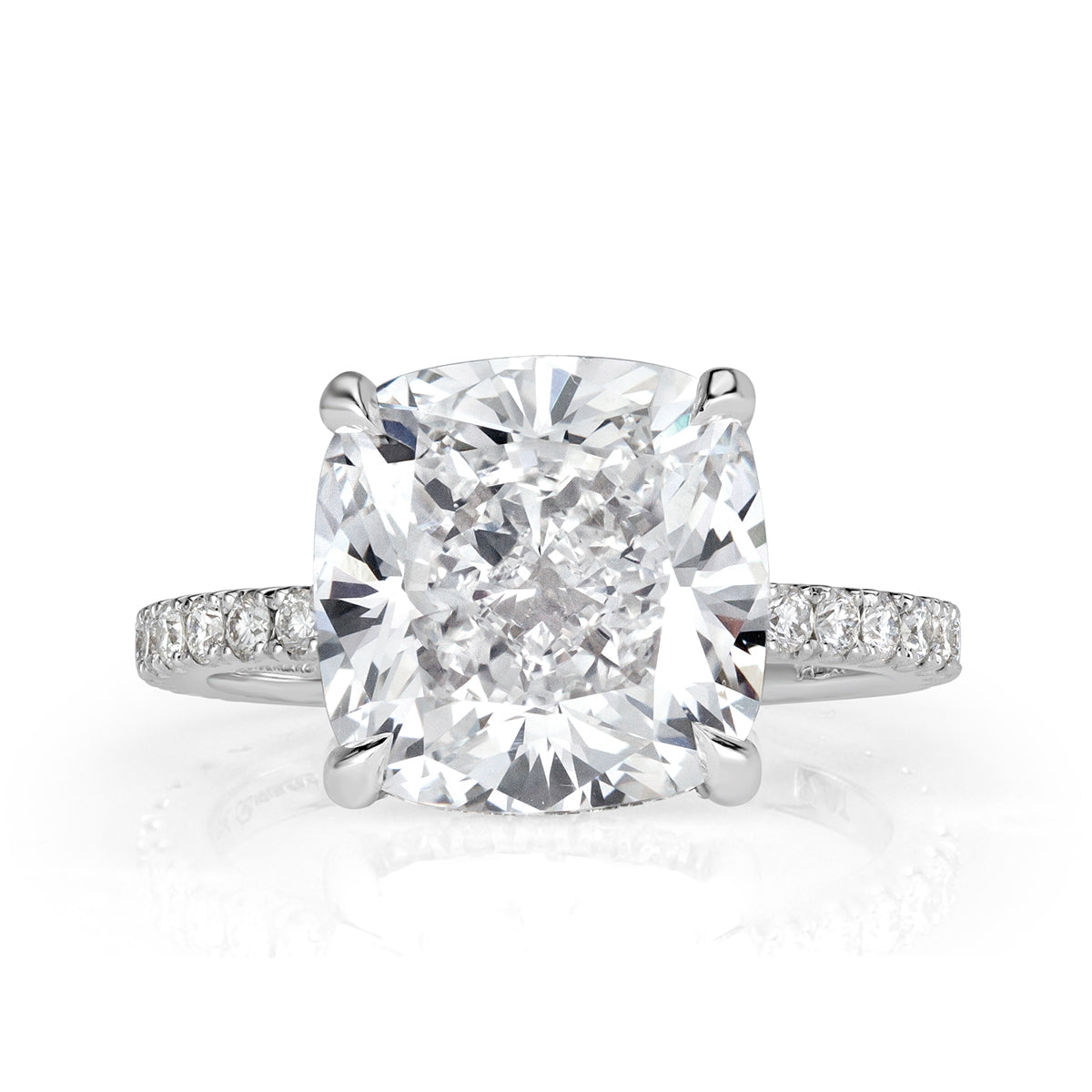 Cushion Cut Diamond Engagement Ring – Mark Broumand