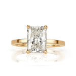 2.63ct Radiant Cut Diamond Engagement Ring