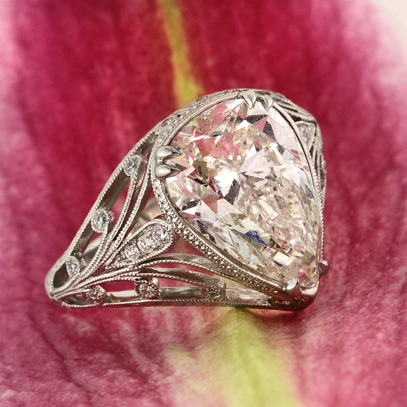 Pear Shaped Diamond Engagement Rings Offer Beauty and Value | Mark Broumand