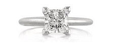 1.50ct Princess Cut Diamond Engagement Ring | Mark Broumand