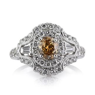The Slender, Brilliant Oval Cut Engagement Ring | Mark Broumand