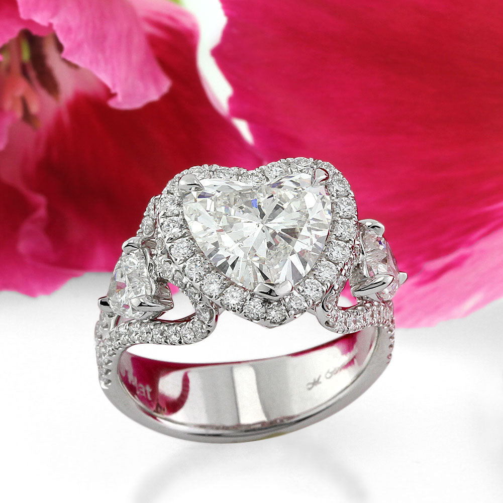 Lots of Love - The Heart Shaped Diamond Engagement Ring | Mark Broumand