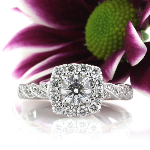 Fall in Love with the Round Brilliant Cut Diamond Engagement Ring
