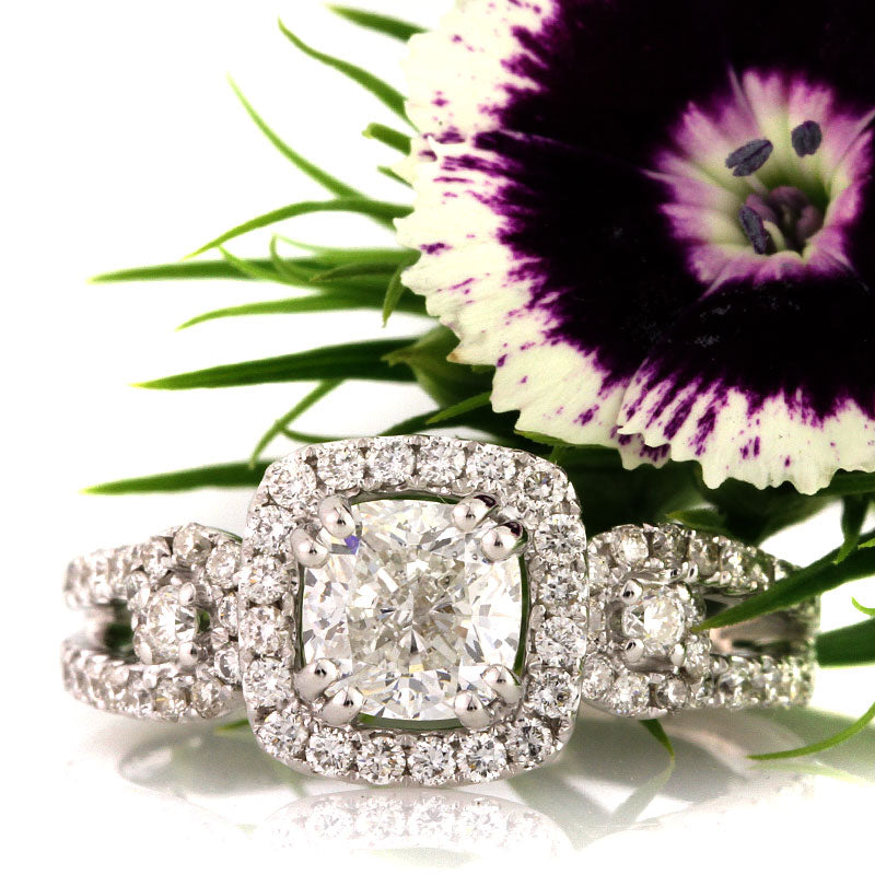 Pillows of Light - The Cushion Cut Engagement Ring
