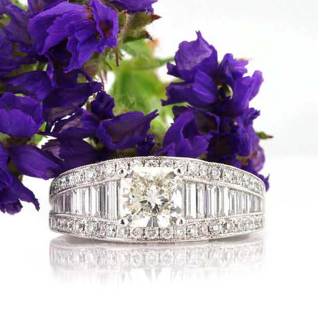 The Beautiful Brilliance of Radiant Cut Diamond Engagement Rings