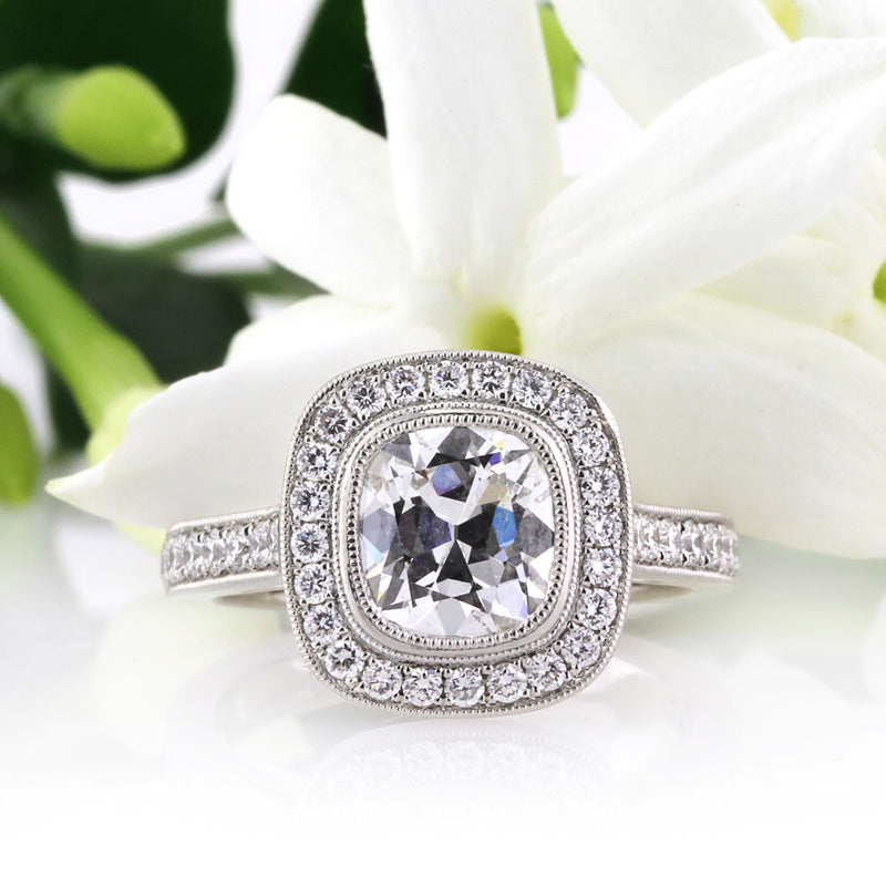 Sylvie - Marlene Vintage Inspired Engagement Ring – D'ore Jewelry