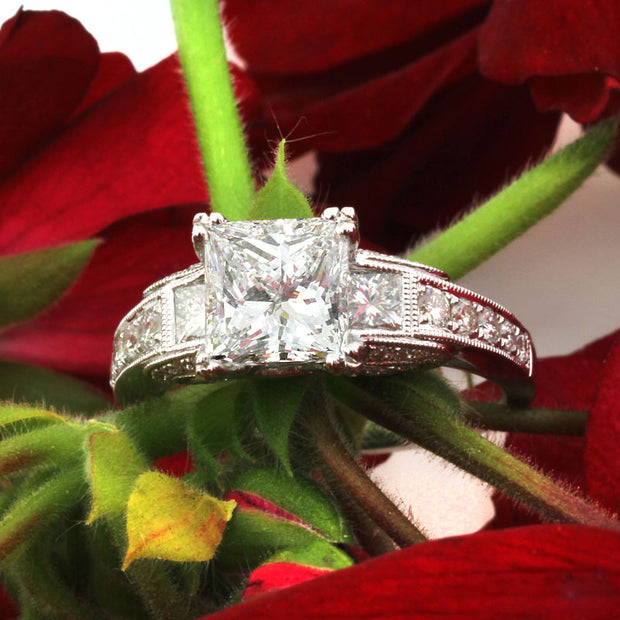 Princess Cut Diamond Engagement Rings Sparkle and Shine