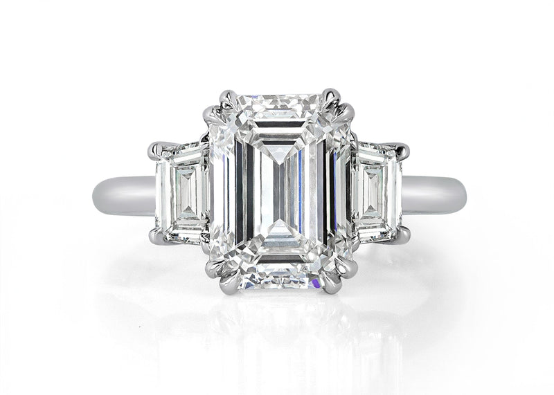 EMERALD CUT ENGAGEMENT RINGS