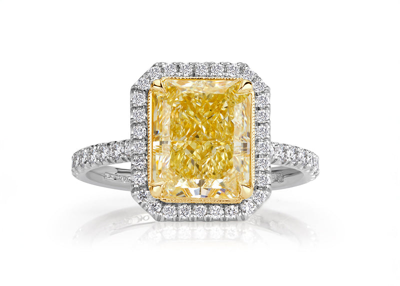 YELLOW DIAMOND ENGAGEMENT RINGS