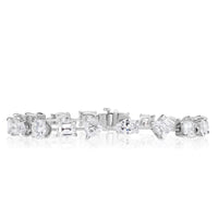 18.01ct Multi-Shape Diamond Tennis Bracelet