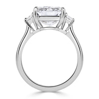 6.59ct Radiant Cut Diamond Engagement Ring