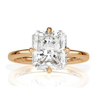 4.03ct Radiant Cut Diamond Engagement Ring