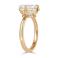 4.03ct Radiant Cut Diamond Engagement Ring