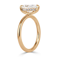 1.49 Pear Shaped Diamond Engagement Ring