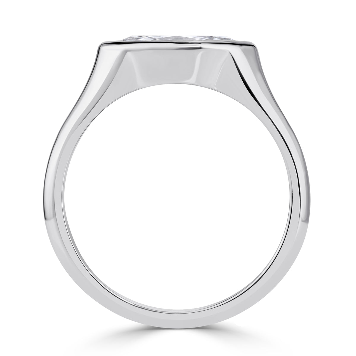 1.01ct Marquise Cut Lab Grown Diamond Pinky Ring
