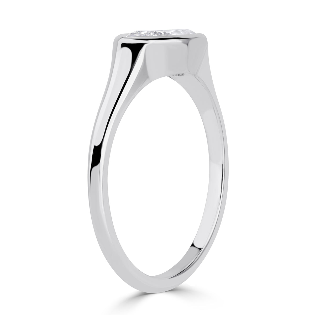 1.01ct Marquise Cut Lab Grown Diamond Pinky Ring