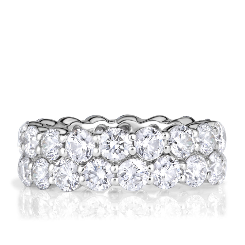 5.03ct Round Brilliant Cut Diamond Eternity Band