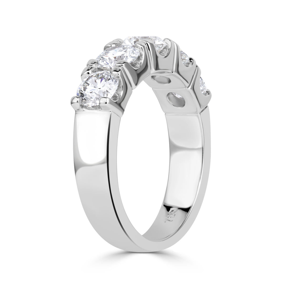 1.90ct Round Brilliant Cut Five-Stone Diamond Ring